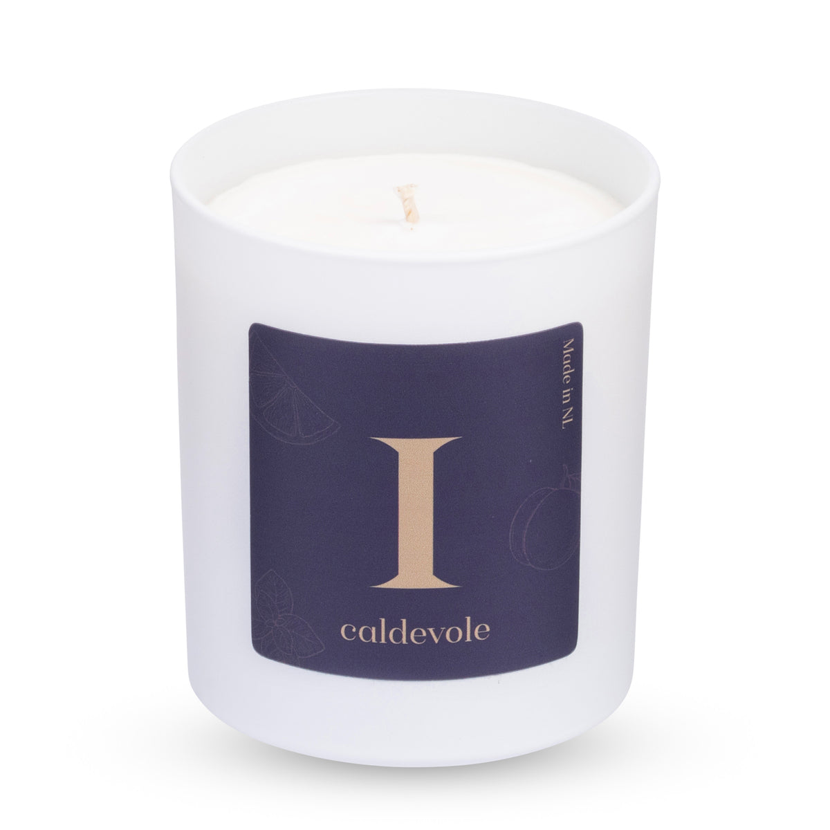 Number I Golden Amber Scented Candle